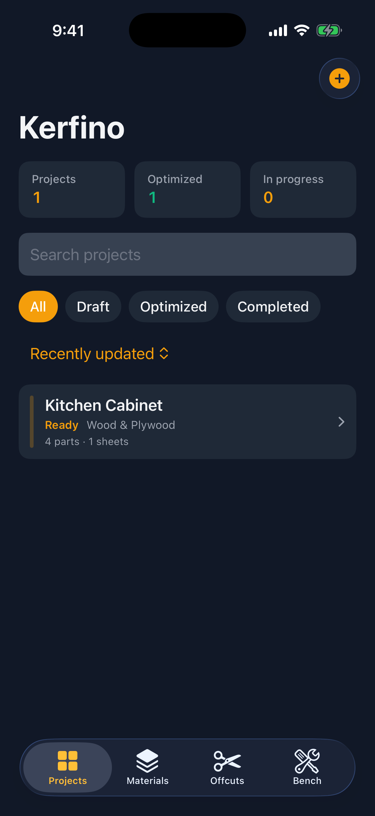 Kerfino projects home